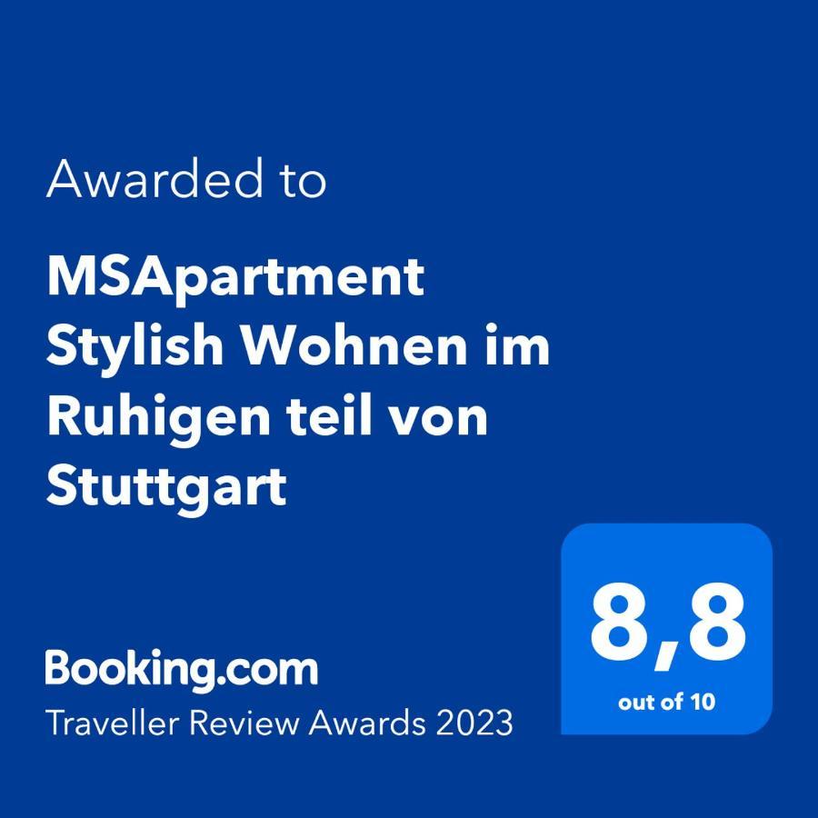 Msapartment Stylish Wohnen In 斯图加特 外观 照片